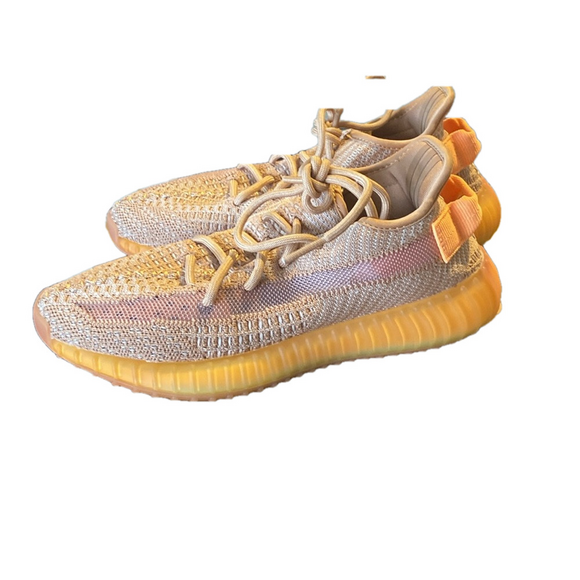 ADIDAS YEEZY BOOST 350 V2 USED CLAY size 6.5 US/38 EU - Picture 1 of 10